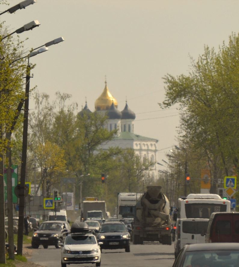 Троицкий собор - главная доминанта Пскова