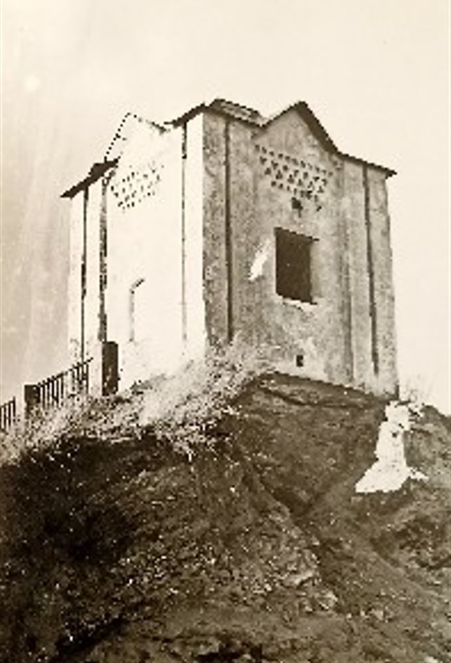 Часовня св. Анастасии в Пскове. Фотография 1969-1970гг. Автор И.Н. Ларионов.